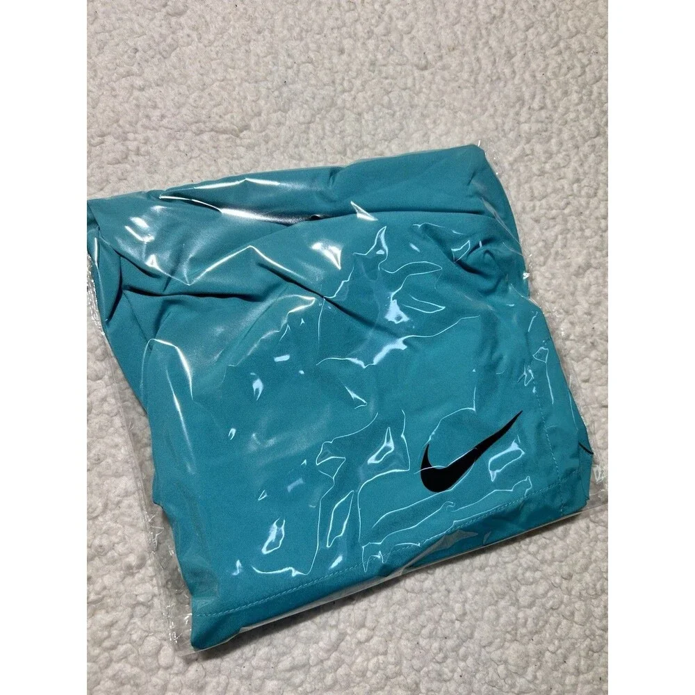 Nike Men's Swim Trunks Contend Volley Shorts Aqua Teal Size M CU4495-392 NWOT - Picture 10 of 11